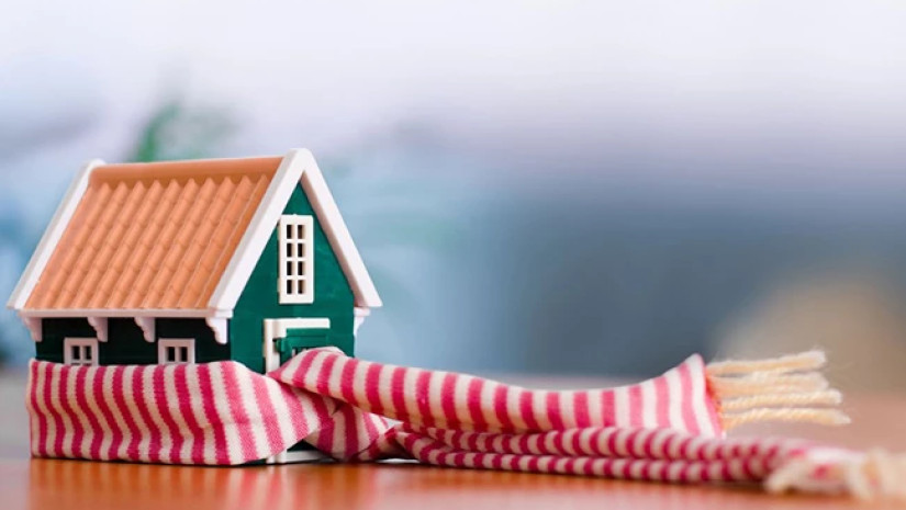 სახლი, ზამთარი