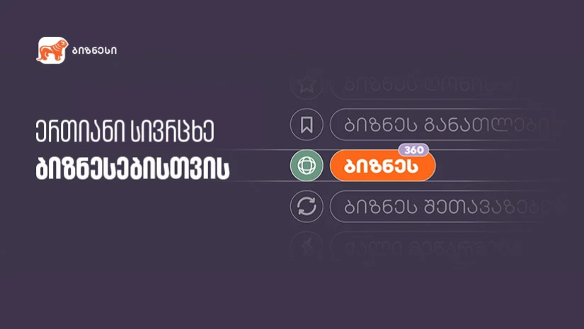 აღმოაჩინეთ ბიზნეს 360° — საქართველოს ბანკი ბიზნესებისთვის შესაძლებლობებს ქმნის