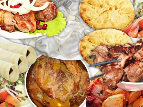 მწვადი და ხაჭაპური